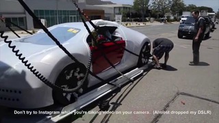 Как доставляют Bugatti новому владельцу