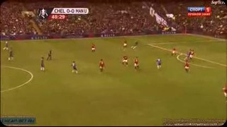 Chelsea vs Manchester United 1-0 ( 01.04.2013 ) Demba Ba Amazing Goal