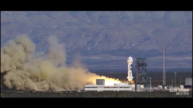 Blue Origin вновь успешно запустили ракету New Shepard