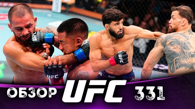 ОБЗОР UFC 331 | ВСЕ БОИ | Арман Царукян, Джошуа Ван, Алехандро Пантожа, Маурисио Руффи, Питбуль