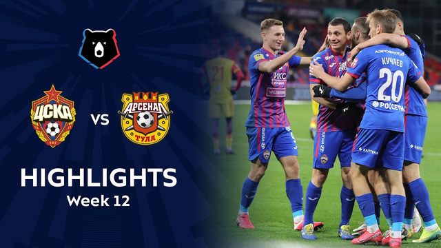 Highlights CSKA vs Arsenal (5-1) | RPL 2020/21