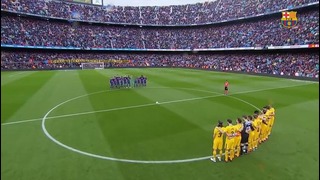 Minute’s silence in memory of former Barça striker Quini (Barça – At. Madrid)