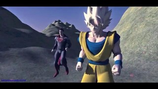 Goku and Superman [3D Animation