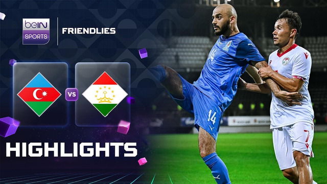 Azerbaijan v Tajikistan | International friendly | Match Highlights