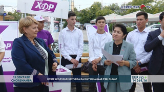 O‘zXDP saylovoldi dasturida qanday masalalar o‘rin olgan