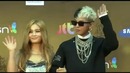Lee Hi & G-Dragon Gold Disk Awards 2013 Red Carpet