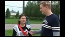 Идеальная школьница, репортер едва сдерживает смех))