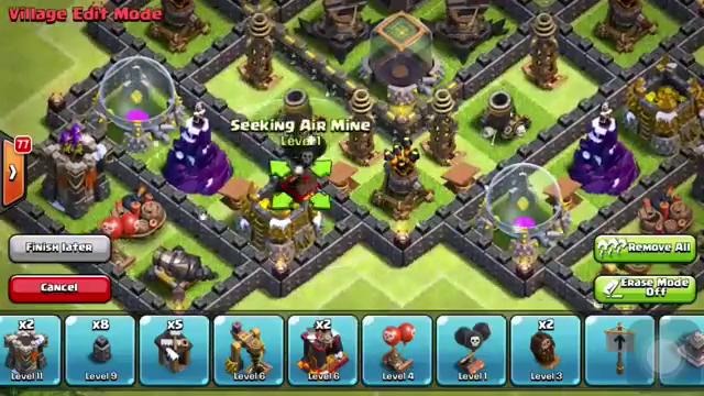 Clash of Clans – TH9 Best New Farming Base with Unlureable Clan Castle l Wi