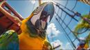 Птицы: seagull (чайка), hawk (ястреб), parrot (попугай) | Повар варит ти