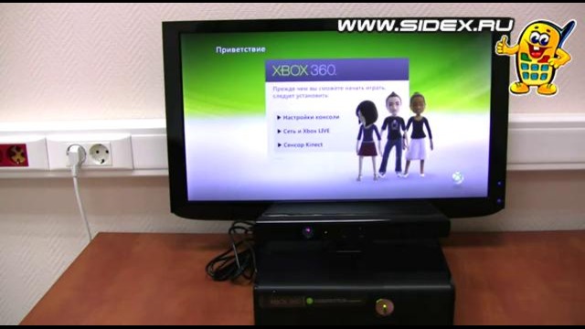 Видеообзор Xbox 360 Slim 4 Gb + Controller Kinect