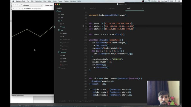 14 ALL YOUR HTML, Анимируем графики на SVG и Canvas, perlin noise – YouTube