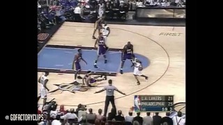 Throwback: NBA Finals 2001. Allen Iverson vs Kobe Bryant. Game 5