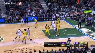 NBA 2018: LA Lakers vs Milwaukee Bucks | NBA Season 2017-18