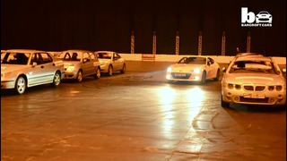 Британец установил рекорд по дрифту между припаркованными машинами