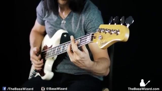 Extreme and Crazy Slap Bass Solo (The Bass Wizard)