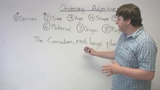 Order of Adjectives in English