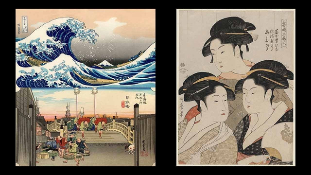 Укиё э: Японская живопись – Ксилография