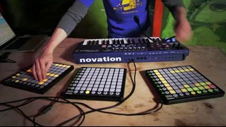 Novation Live beats with UltraNova and Launchpad Part 2