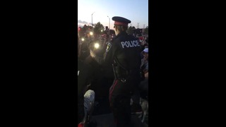 Meanwhile in canada. police rapper