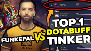 Top 1 tinker spammer funkefal vs top 1 dotabuff tinker – epic battle dota 2