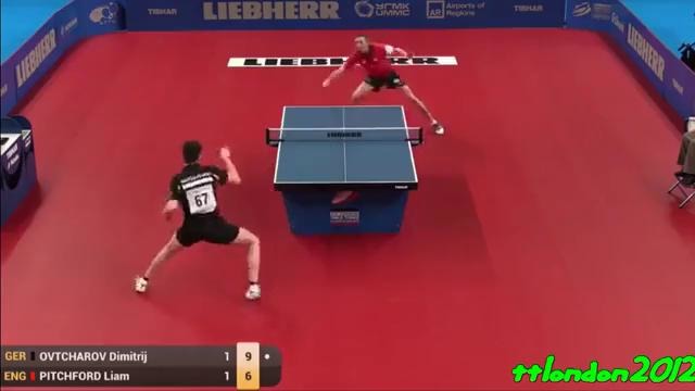 Dimitrij Ovtcharov vs Liam Pitchford (ETTC 2015)