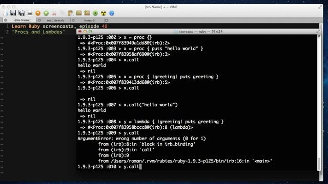 Научись программировать на Ruby – proc и lambda, часть 1 (эпизод 48)