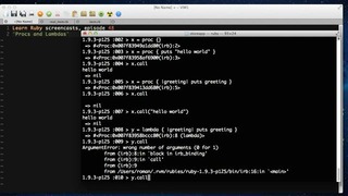 Научись программировать на Ruby – proc и lambda, часть 1 (эпизод 48)