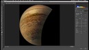Processing Jupiter in Adobe Photoshop