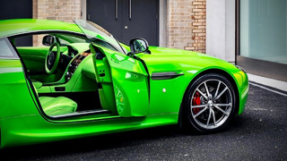 CRAZY COLOUR Aston Martin Collection Arrives in London!! Bonhams