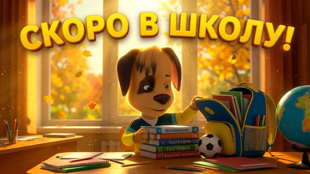 Барбоскины Скоро в школу! Сборник мультиков для детей