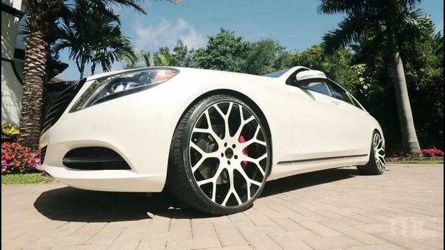 MC Customs Mercedes Benz S550 · Forgiato Wheels (HD)