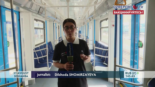 Toshkent metrosiga Rossiyadan yangi poyezdlar keltirildi
