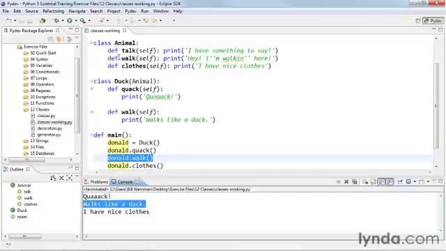 58 Phython Classes Understanding inheritance