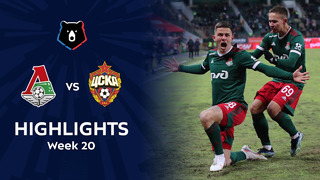 Highlights Lokomotiv vs CSKA (2-0) | RPL 2020/21