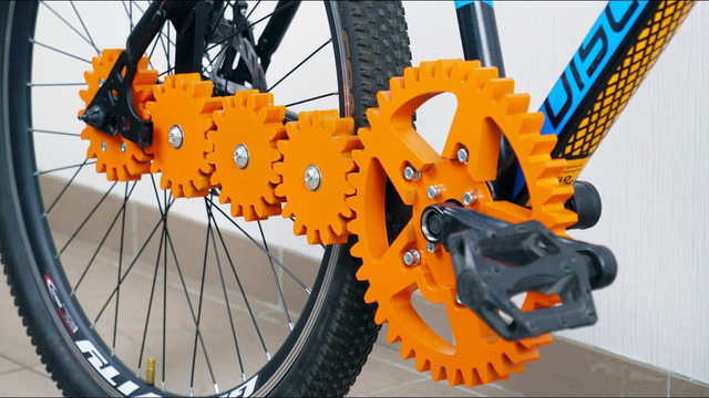 Chainless Bike – Gears Edition