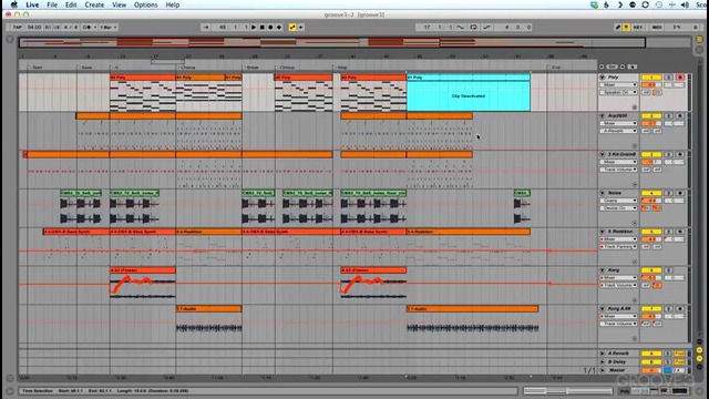 Groove3 – Ableton Live 9. Урок 32 – Editing