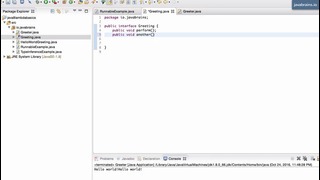 Java 8 Lambda Basics 11 – Runnable Using Lambdas