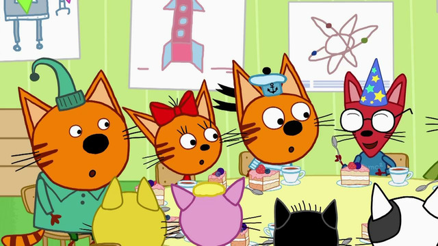 Три кота | Сборник смешных серий | Мультфильмы для детей