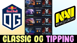 Og vs navi — non-stop all-chat and tipping enemy