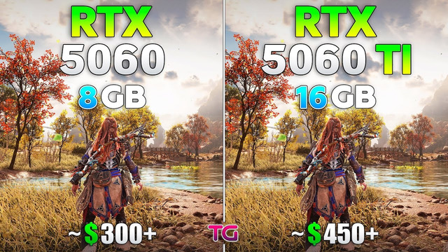 RTX 5060 vs RTX 5060 Ti – Test in 12 Games | 1440p