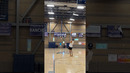 Longest underhand basketball shot blindfolded – 18.28 metres (60 ft) by Jeremy Ware