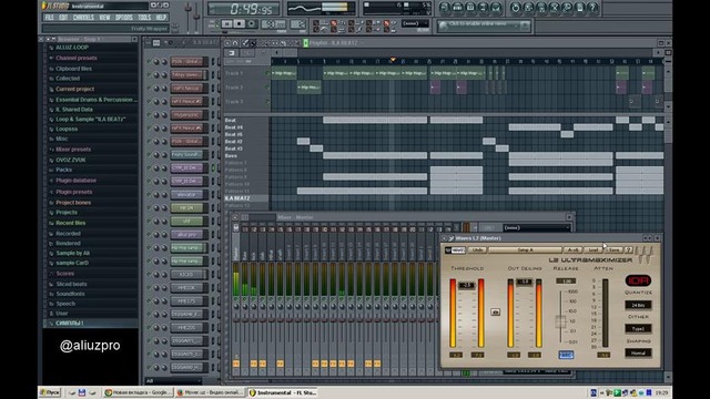 ILA BEATz Production (Ali.Uz Pro) (Fl studio) (HIP HOP BEAT)
