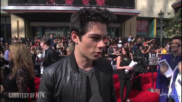 Dylan O’Brien Interview- MTV Movie Awards 2014 with Arden Cho