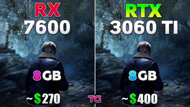 RX 7600 vs RTX 3060 Ti – Test in 10 Games