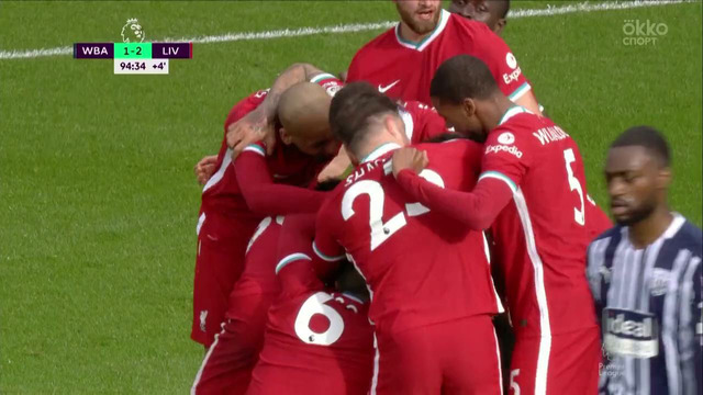 Победный гол Алиссона на 95 минуте матча Вест Бромвич – Ливерпуль