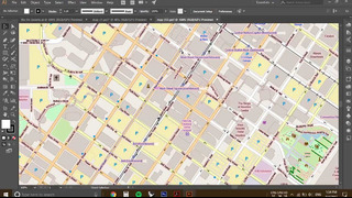 Openstreetmaps to Illustrator