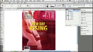 Adobe InDesign. How to Work With Layers