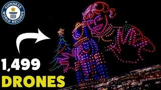 Spectacular Christmas Drone Display – Guinness World Records