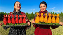 Разноцветные Куриные Ножки с Хрустящей Корочкой! Рецепт Шаурмы на Мангале