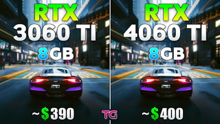 RTX 3060 Ti vs RTX 4060 Ti – Test in 10 Games